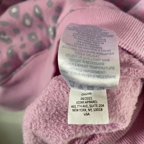 Champion Girls Large Leopard Print Athletic Hoodie - Picture 14 of 16